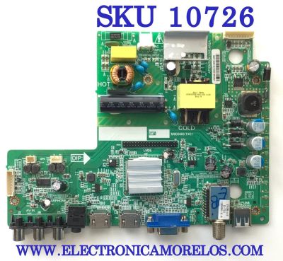 MAIN FUENTE PARA TV AOC / NUMERO DE PARTE 9011-114A45 / MSD3463-T4C1 / GWT17090045 / 9011-114A45-883A4581 / SMT40M1571021BE267 / MODELO LE40M1571